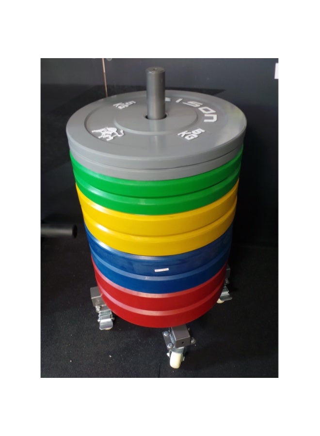 Elite Mobile weight lifting Plate stacker - Image 2